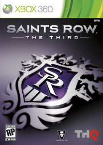 SAINTS ROW THE THIRD (ONLINE PASS) - Xbox 360 GAMES