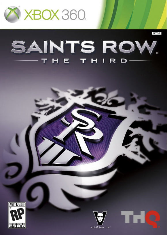 SAINTS ROW THE THIRD (ONLINE PASS) - Xbox 360 GAMES
