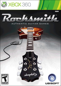 ROCKSMITH WITH GUITAR CABLE (used) - Xbox 360 GAMES