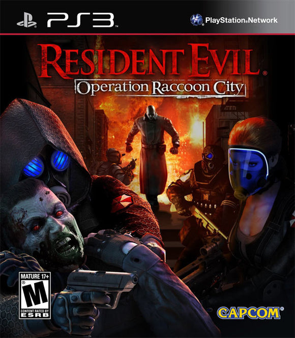 RESIDENT EVIL OPERATION RACCOON CITY (new) - PlayStation 3 GAMES