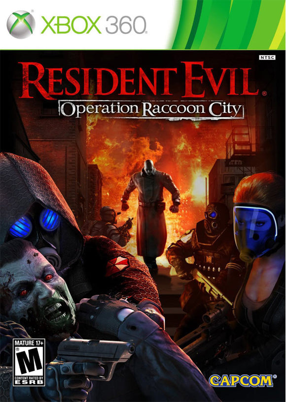 RESIDENT EVIL OPERATION RACCOON CITY (new) - Xbox 360 GAMES