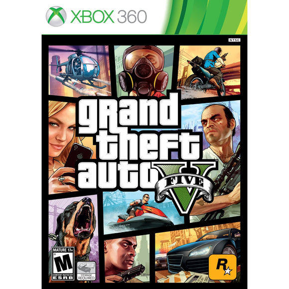 GRAND THEFT AUTO V (used) - Xbox 360 GAMES