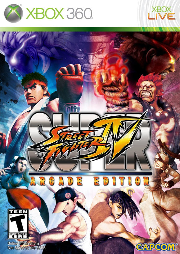 SUPER STREET FIGHTER IV ARCADE EDITION (used) - Xbox 360 GAMES