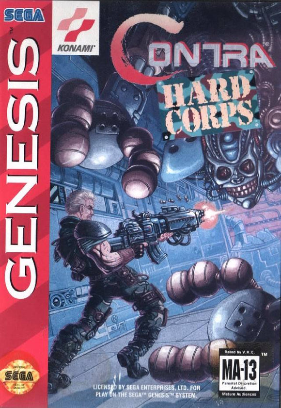 CONTRA HARD CORPS (used) - Retro SEGA GENESIS