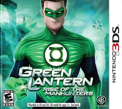 GREEN LANTERN RISE OF THE MANHUNTERS (new) - Nintendo 3DS GAMES