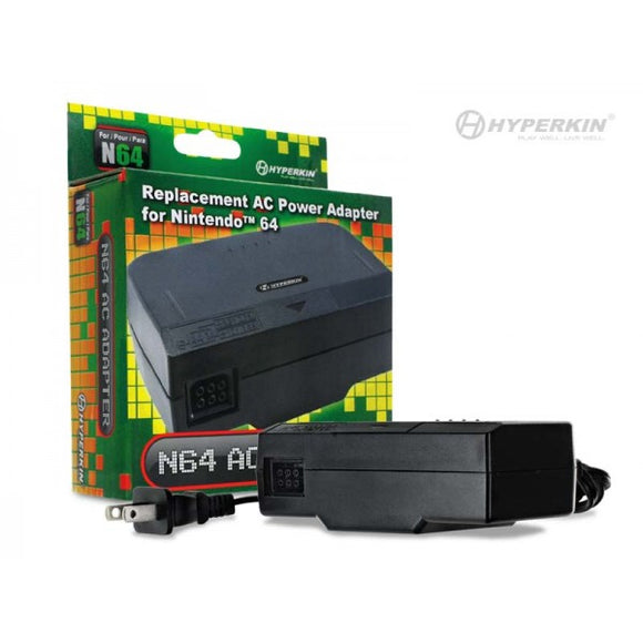 AC ADAPTER (HYPERKIN) (new) - NINTENDO 64 ACCESSORIES