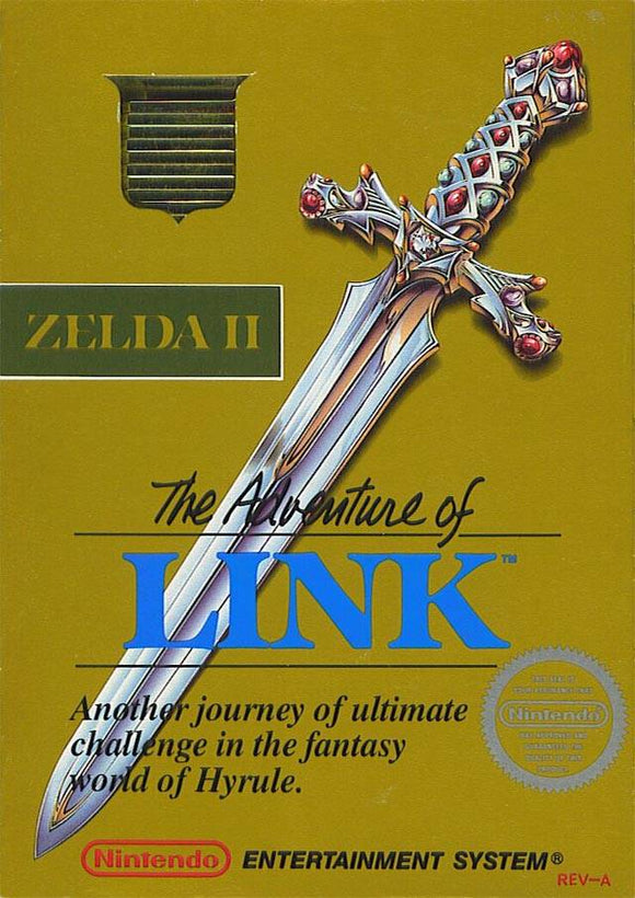 LEGEND OF ZELDA II ADVENTURE OF LINK - Retro NINTENDO