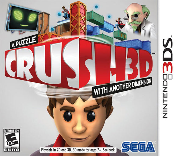 CRUSH 3D - Nintendo 3DS GAMES