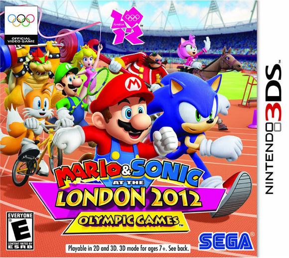 MARIO & SONIC AT THE LONDON 2012 OLYMPIC GAMES - Nintendo 3DS GAMES