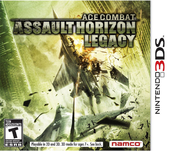 ACE COMBAT ASSAULT HORIZON LEGACY - Nintendo 3DS GAMES