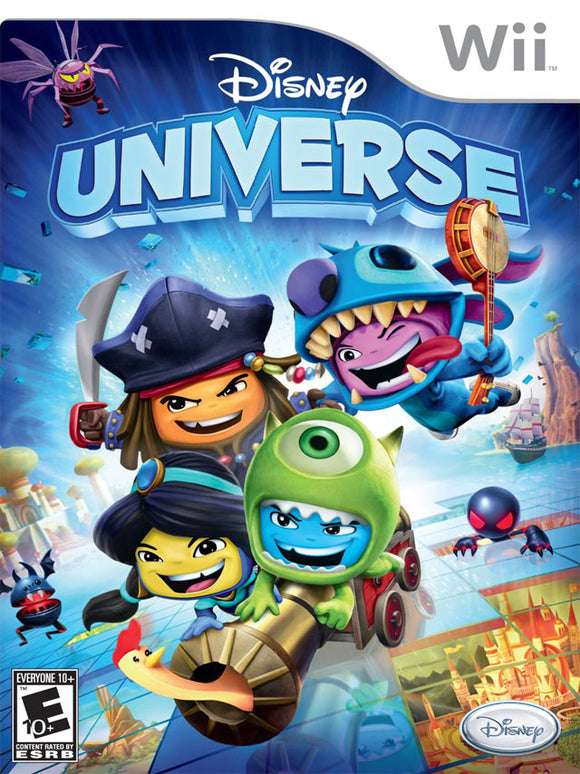 DISNEY UNIVERSE used Wii GAMES Back in The Game Video Games