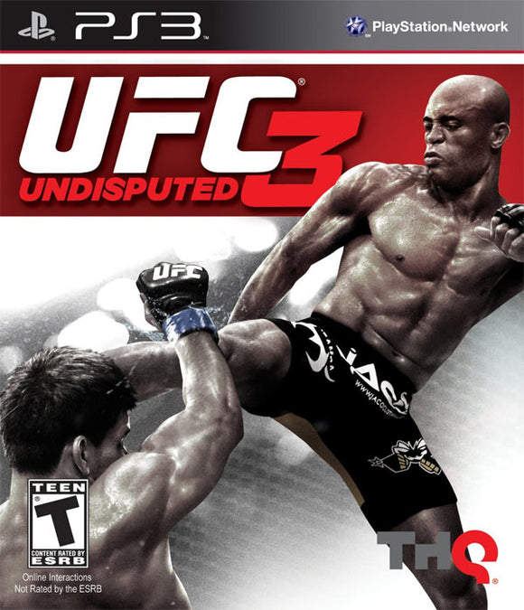 UFC UNDISPUTED 3 (ONLINE PASS) (used) - PlayStation 3 GAMES