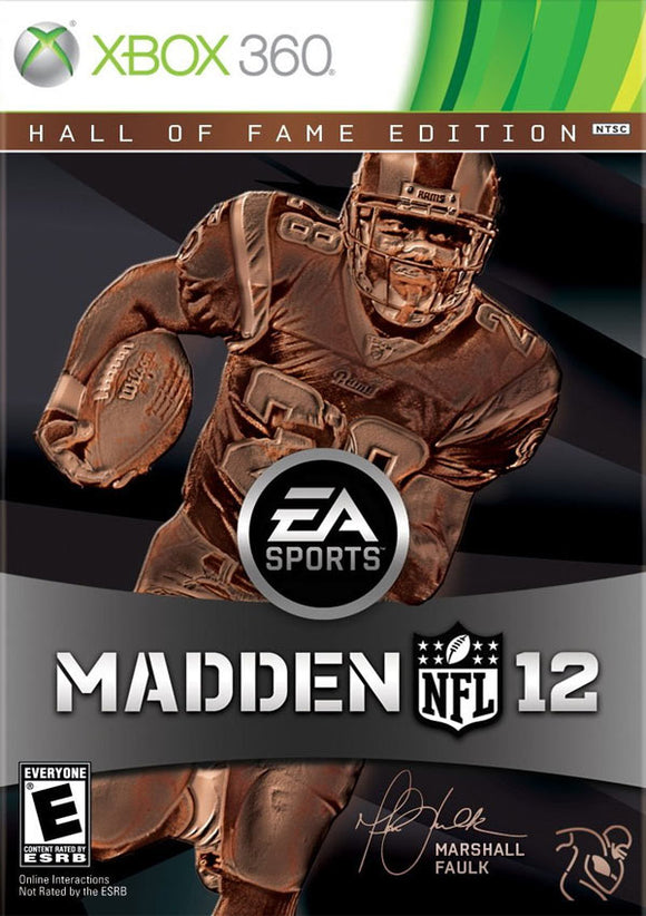 MADDEN NFL 12 HALL OF FAME ED - Xbox 360 GAMES