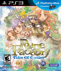 RUNE FACTORY TIDES OF DESTINY - PlayStation 3 GAMES