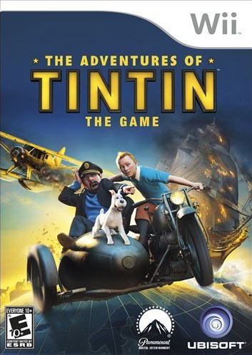 THE ADVENTURES OF TINTIN THE GAME (used) - Wii GAMES