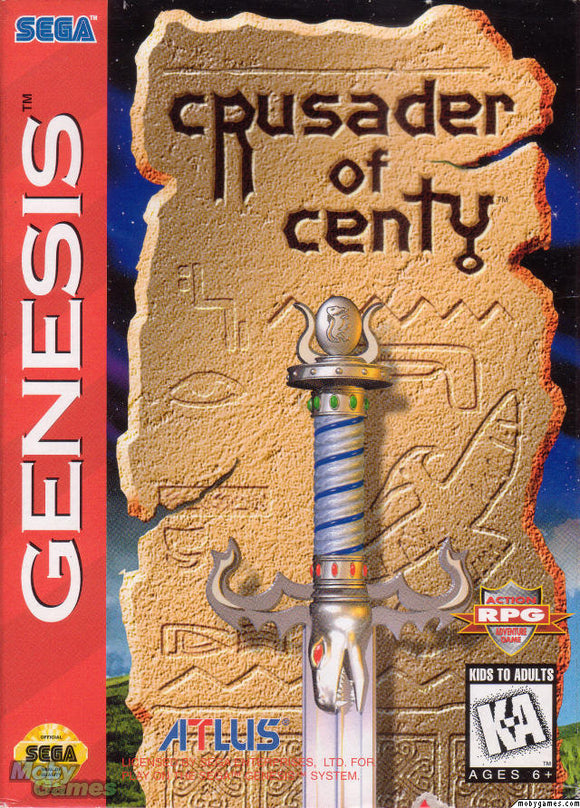 CRUSADER OF CENTY (used) - Retro SEGA GENESIS