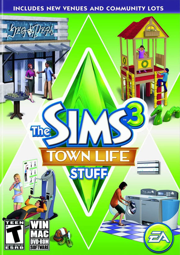 SIMS 3 TOWN LIFE STUFF - PC GAMES