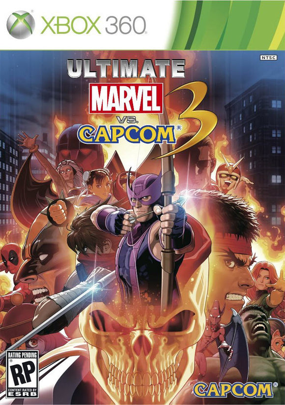 ULTIMATE MARVEL VS CAPCOM 3 used Xbox 360 GAMES Back in The Game Video Games