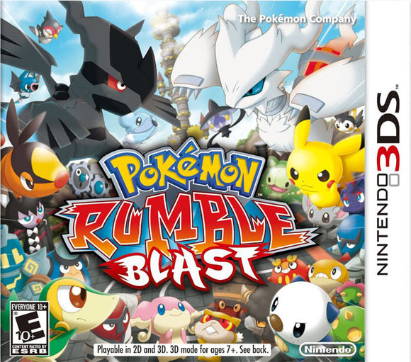 POKEMON RUMBLE BLAST (used) - Nintendo 3DS GAMES
