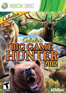 CABELAS BIG GAME HUNTER 2012 - Xbox 360 GAMES