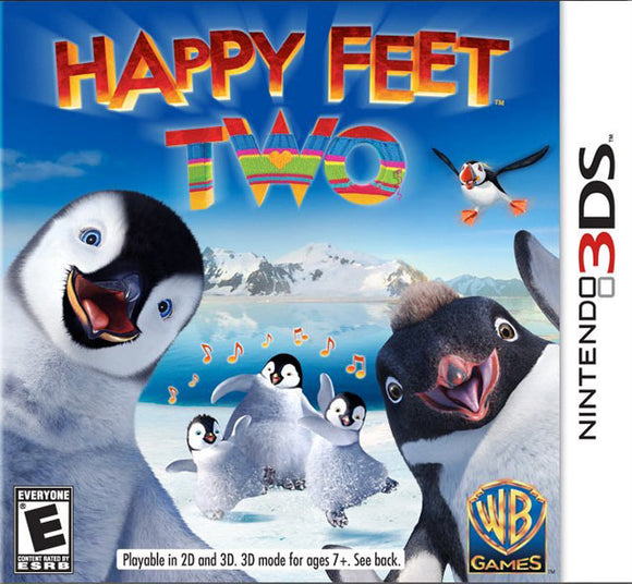 HAPPY FEET TWO - Nintendo 3DS GAMES