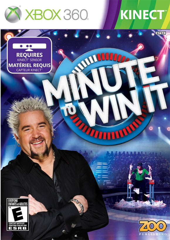 MINUTE TO WIN IT (new) - Xbox 360 GAMES