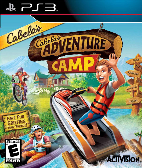 CABELAS ADVENTURE CAMP - PlayStation 3 GAMES