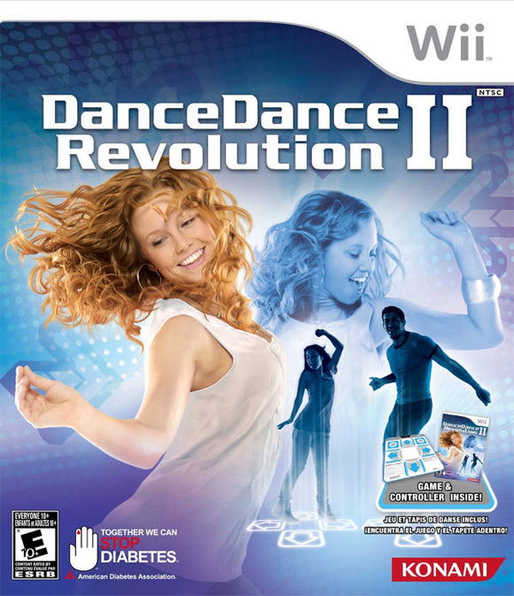 DANCE DANCE REVOLUTION II BUNDLE - Wii GAMES