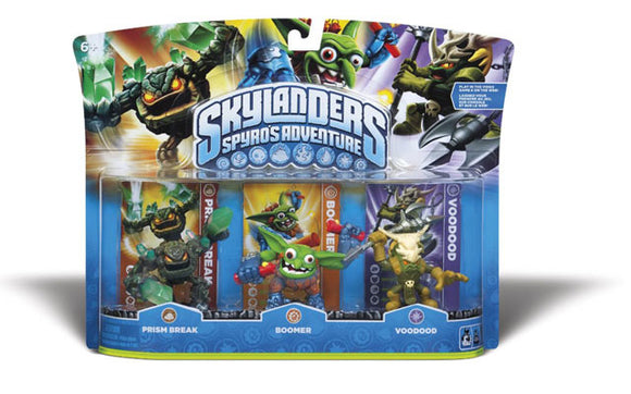 SKYLANDERS 3 PK PRISM BOOMER VOODOOD - Interactive Figure SKYLANDERS