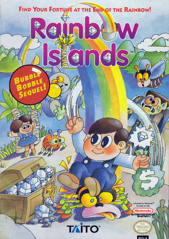 RAINBOW ISLANDS (used) - Retro NINTENDO