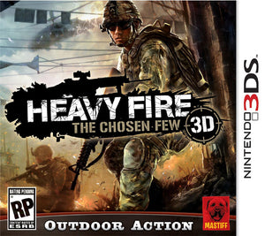 HEAVY FIRE THE CHOSEN FEW (used) - Nintendo 3DS GAMES