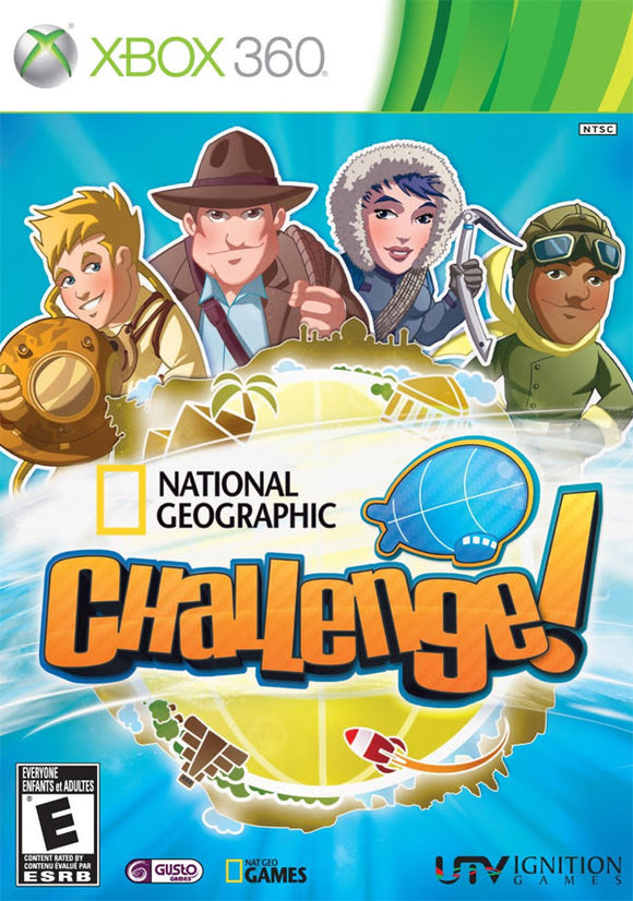 NATIONAL GEOGRAPHIC CHALLENGE - Xbox 360 GAMES