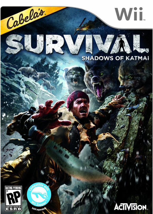 CABELAS SURVIVAL SHADOWS OF KATMAI - Wii GAMES
