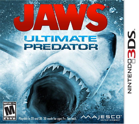 JAWS ULTIMATE PREDATOR - Nintendo 3DS GAMES