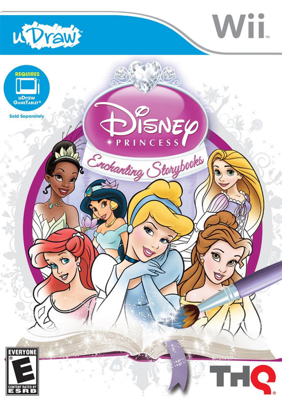 UDRAW - DISNEY PRINCESS ENCHANTING STORYBOOKS - Wii GAMES