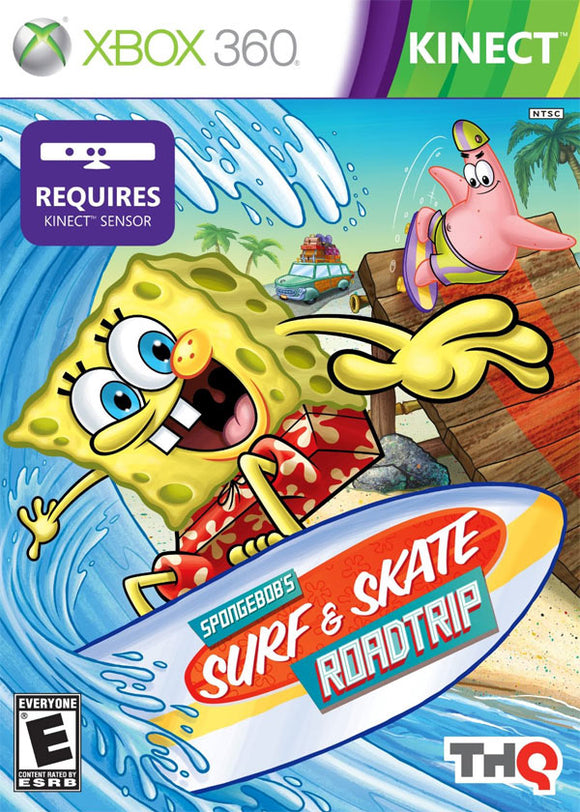 SPONGEBOB SURF AND SKATE ROADTRIP - Xbox 360 GAMES