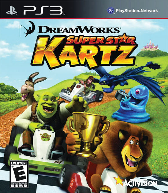 DREAMWORKS SUPERSTAR KARTZ - PlayStation 3 GAMES