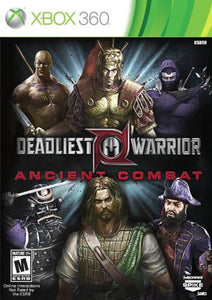 DEADLIEST WARRIOR ANCIENT COMBAT - Xbox 360 GAMES