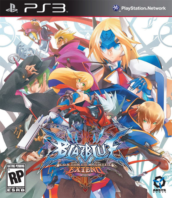 BLAZBLUE CONTINUUM SHIFT EXTEND - PlayStation 3 GAMES