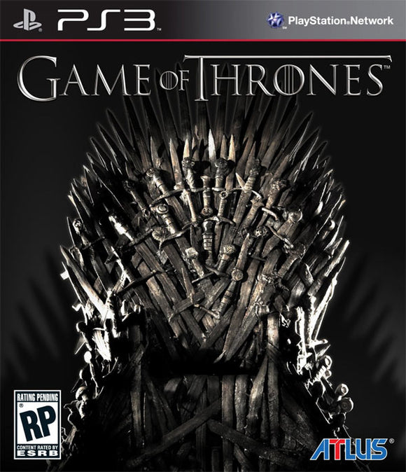 GAME OF THRONES - PlayStation 3 GAMES