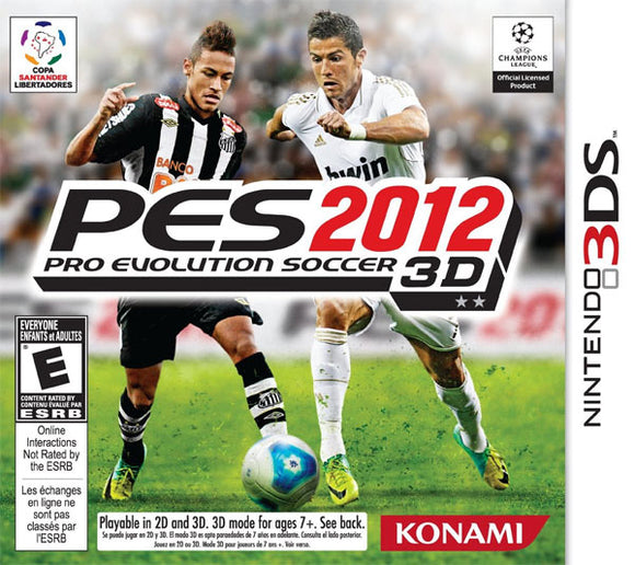 PRO EVOLUTION SOCCER 2012 (used) - Nintendo 3DS GAMES