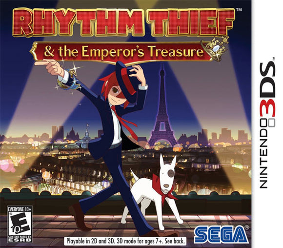 RHYTHM THIEF & THE EMPERORS TREASURE - Nintendo 3DS GAMES