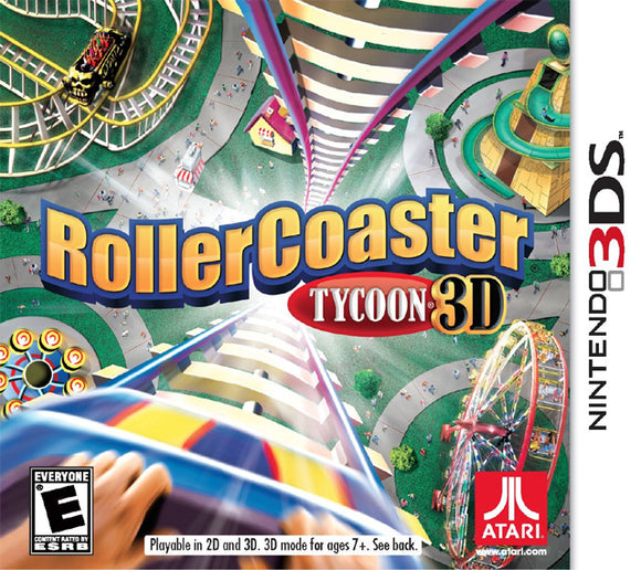 ROLLERCOASTER TYCOON 3D (new) - Nintendo 3DS GAMES
