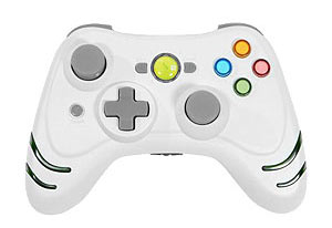 TURBOFIRE WIRELESS CONTROLLER - WHITE - Xbox 360 ACCESSORIES