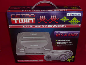 C2 NES/SNES RETRO TWIN SYSTEM SILVER (used) - Miscellaneous System