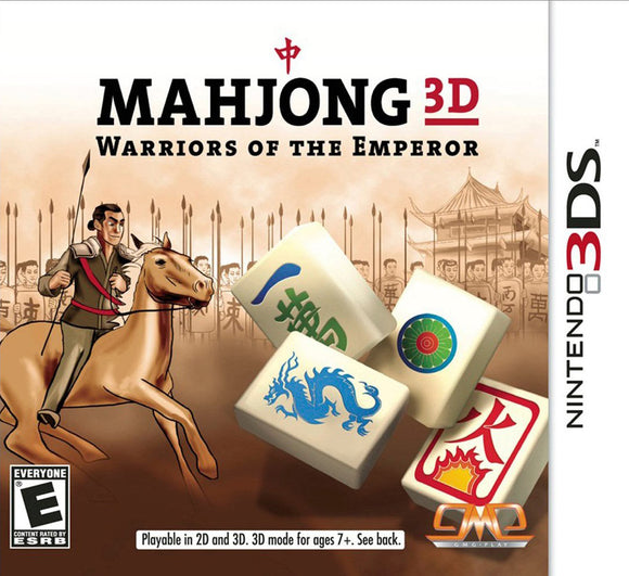 MAHJONG 3D - Nintendo 3DS GAMES