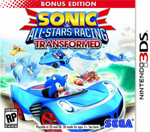 SONIC & ALL-STAR RACING TRANSFORMED - Nintendo 3DS GAMES