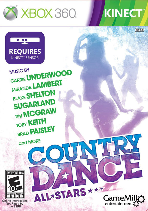 COUNTRY DANCE ALL STARS KINECT - Xbox 360 GAMES
