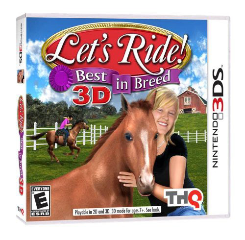 LETS RIDE BEST OF BREED 3D - Nintendo 3DS GAMES