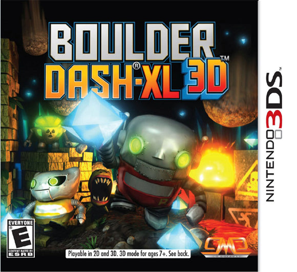 BOULDER DASH XL 3D - Nintendo 3DS GAMES
